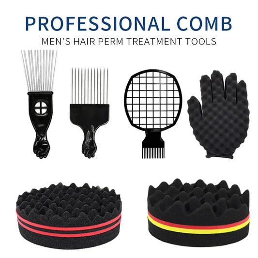 Oval Double Sides Magic Twist Hair Brush