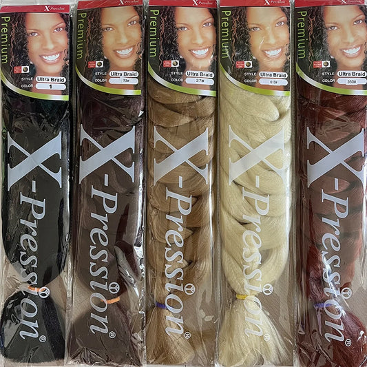 Xpression 82 Inch Jumbo Braiding Hair