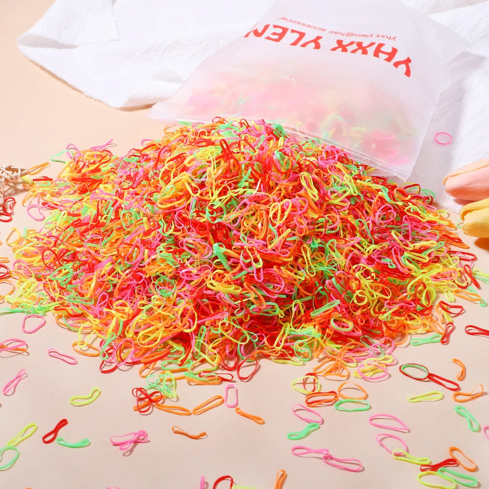 500/1000/2000pcs Girls Colourful