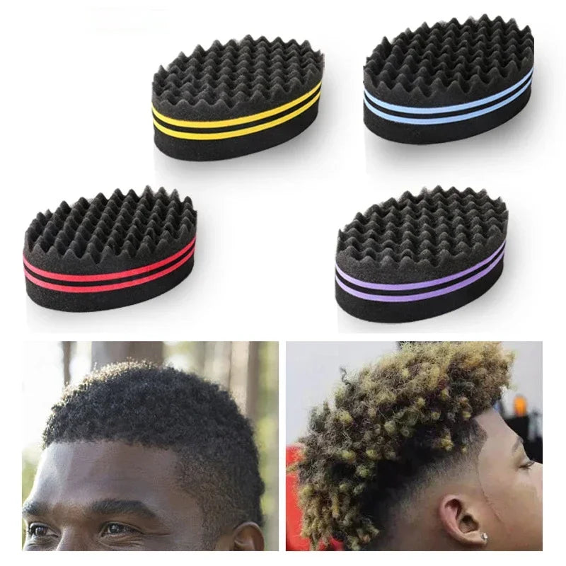 Oval Double Sides Magic Twist Hair Brush