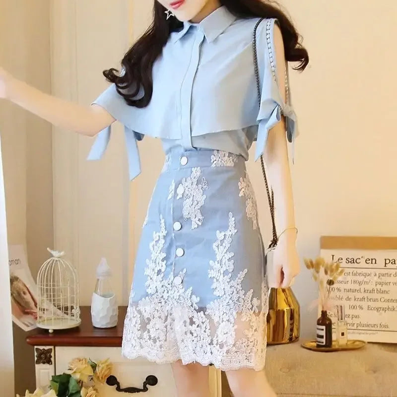 Denim Female Outfits New Matching