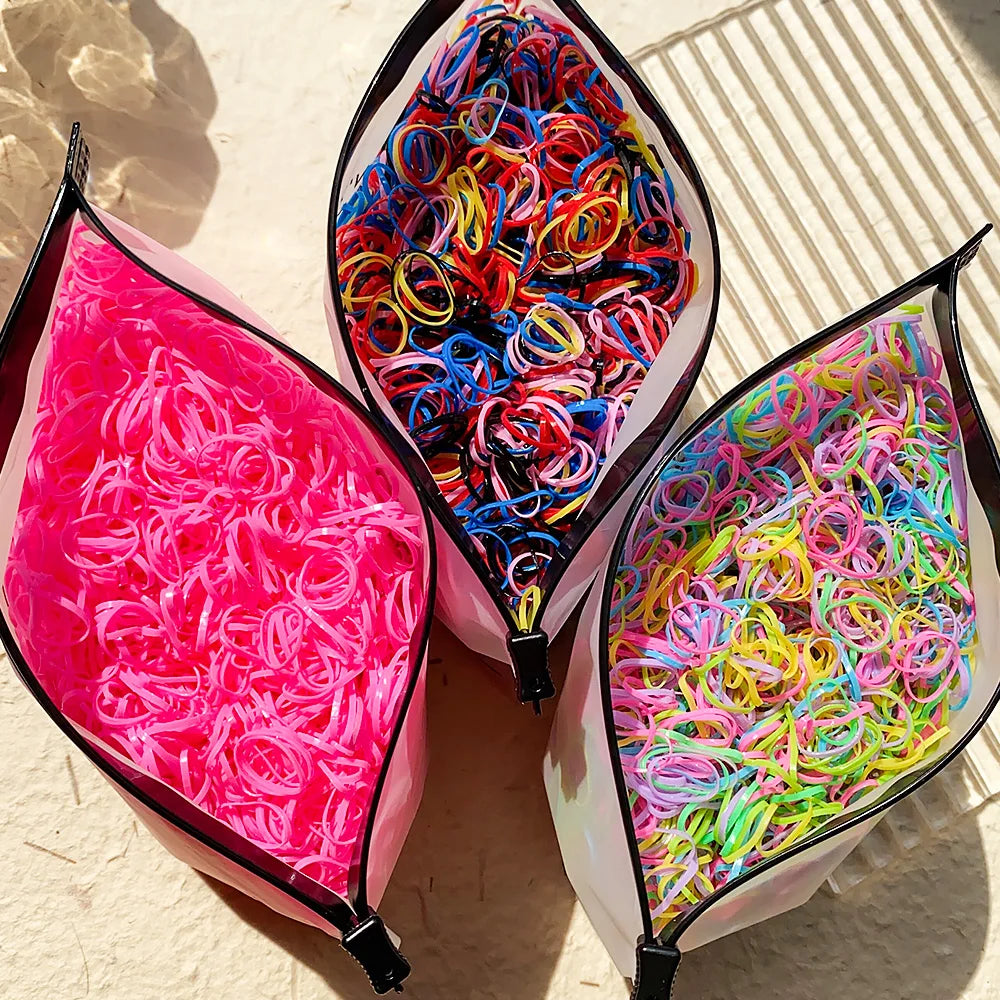 500/1000/2000pcs Girls Colourful