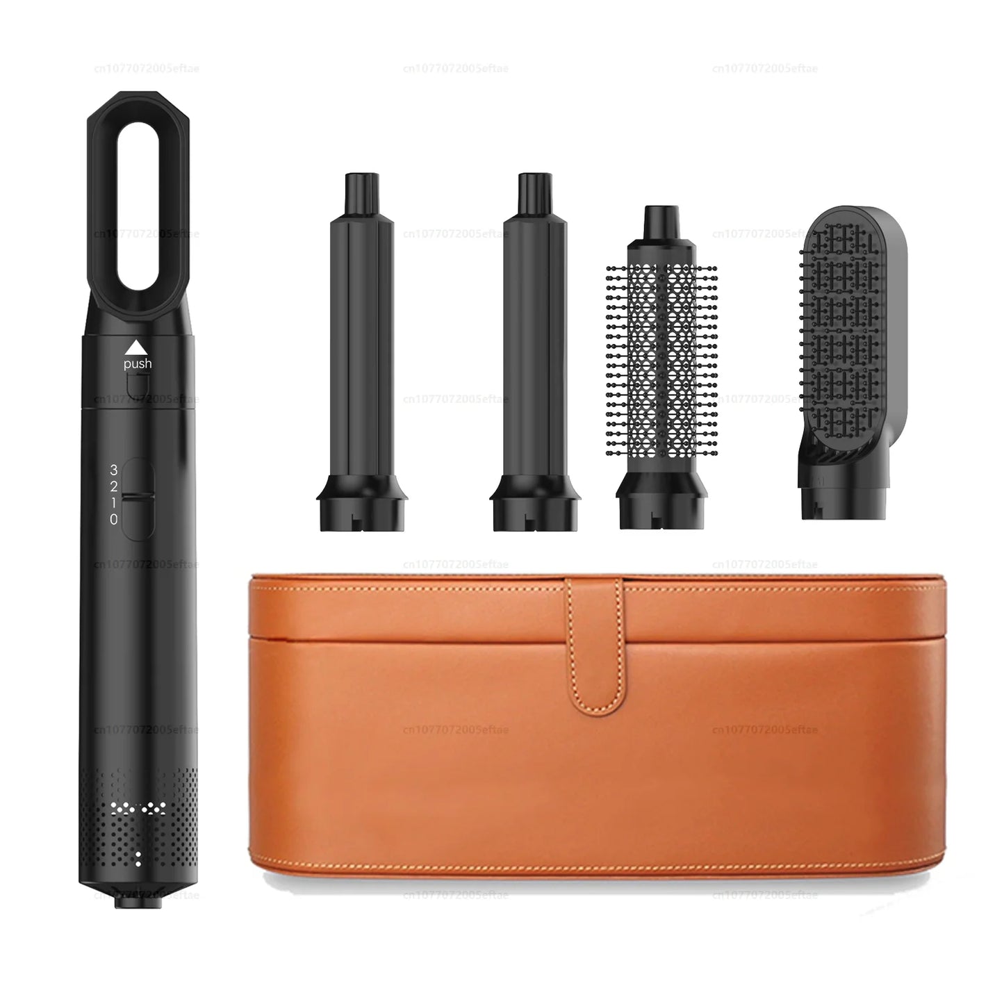 5 In 1 Hair Dryer Hot Air Comb For Curling