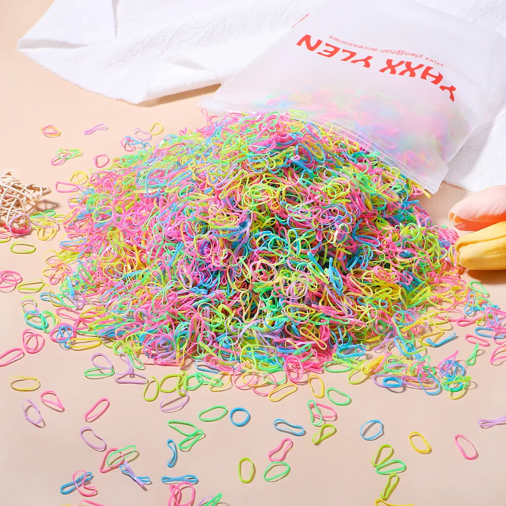 500/1000/2000pcs Girls Colourful