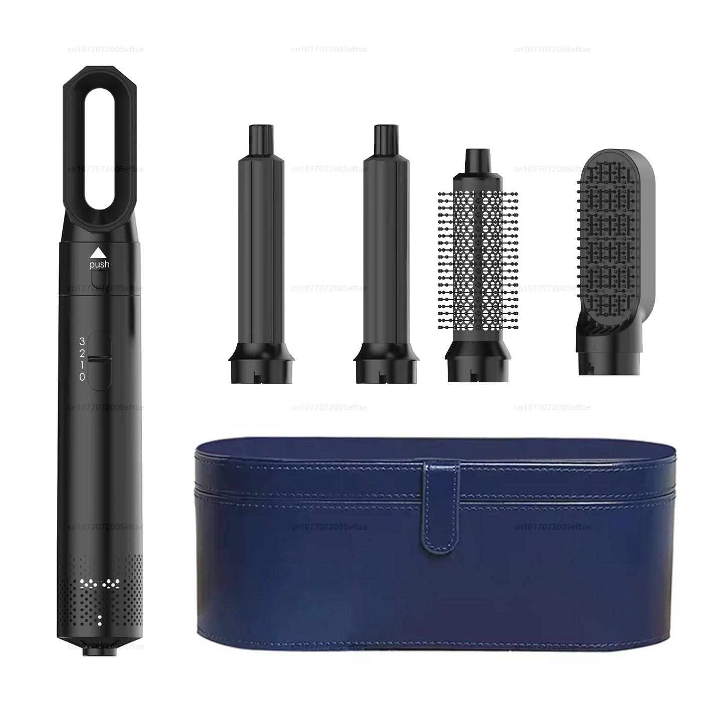 5 In 1 Hair Dryer Hot Air Comb For Curling