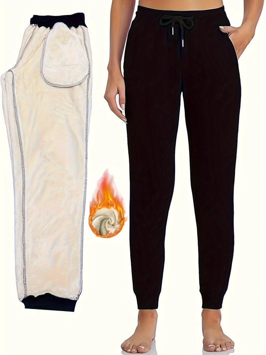 Women's Sherpa Lined Sweatpants