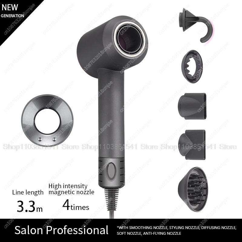Leafless Hair Dryer Strong Power Blow