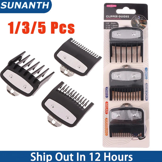 1/3/5Pcs Hair Clipper Guards Guide