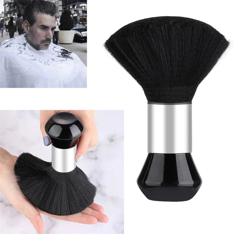Black Hairdressing Sweeping Neck Hair