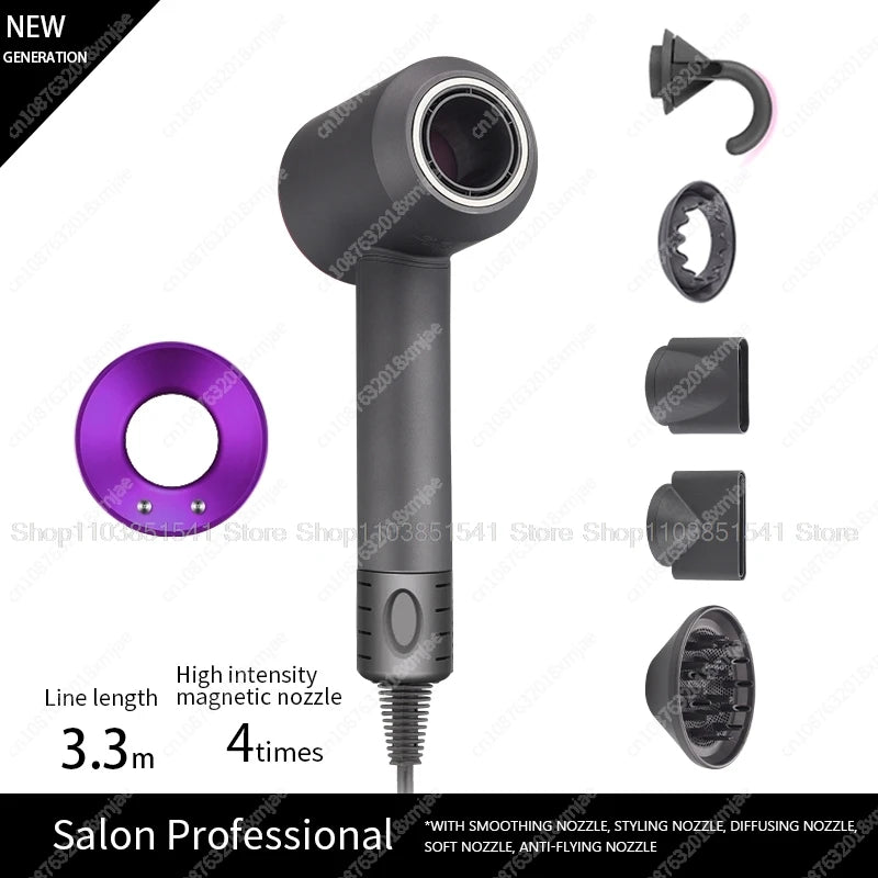 Leafless Hair Dryer Strong Power Blow