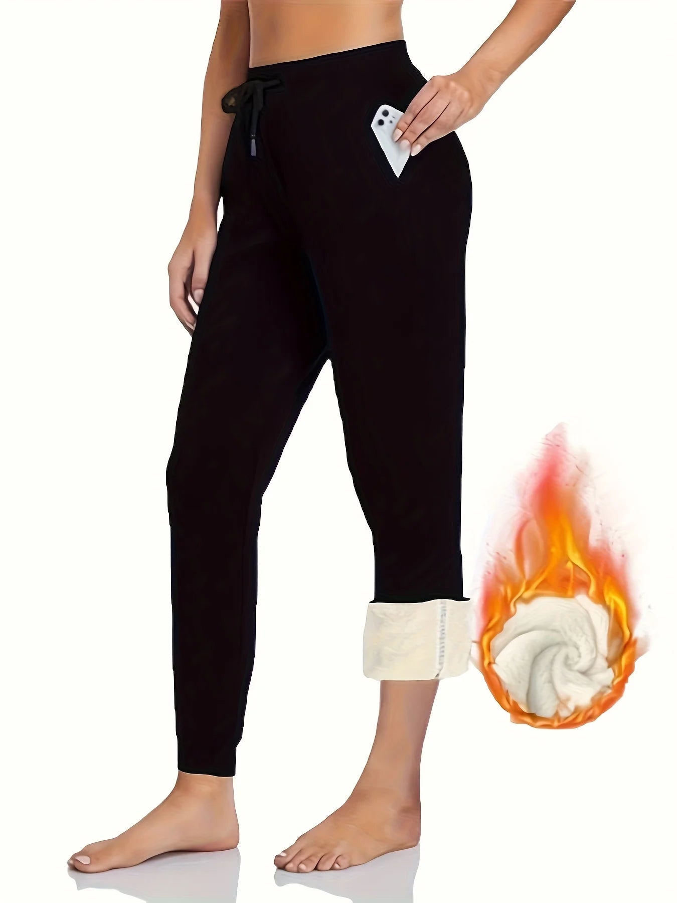 Women's Sherpa Lined Sweatpants