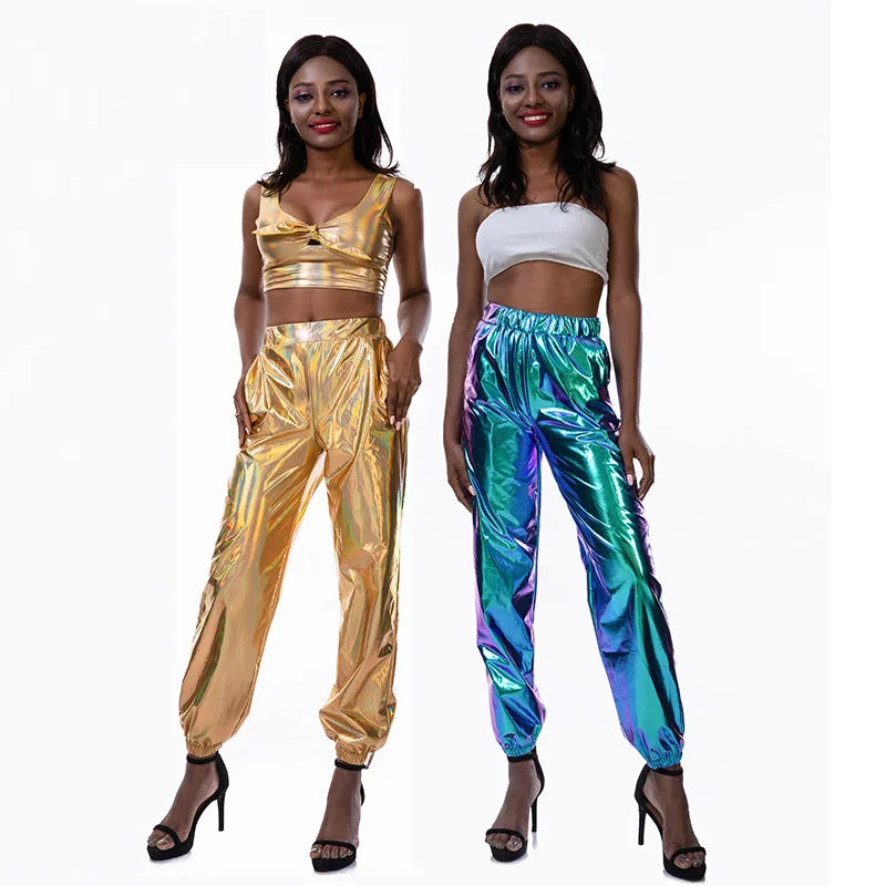 Shiny Glittery Street Hip-hop Party Sparkly
