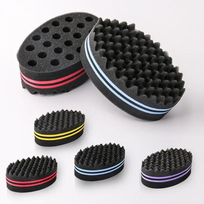 Oval Double Sides Magic Twist Hair Brush