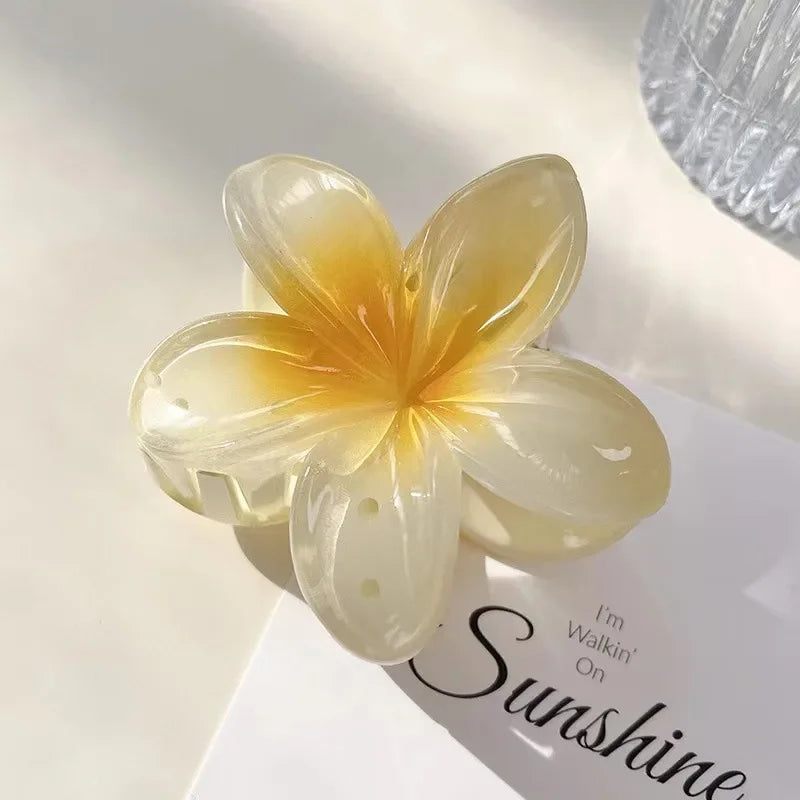 4 colors Gradient Flower Hair Accessories