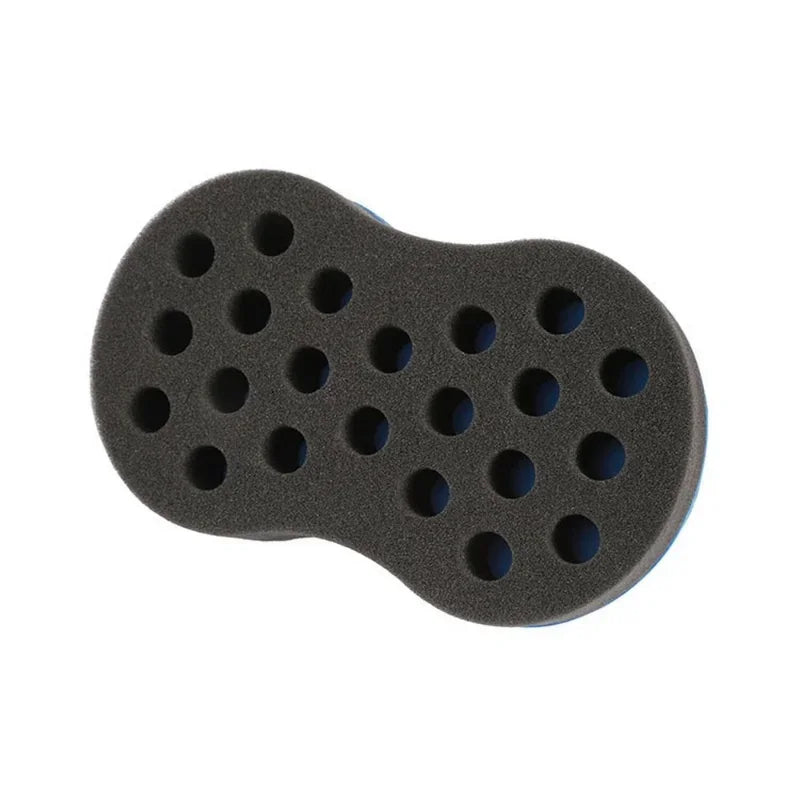 Curly Hair Styling Sponge Brush Double
