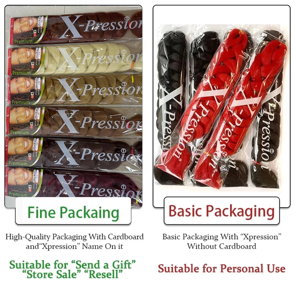 Xpression 82 Inch Jumbo Braiding Hair