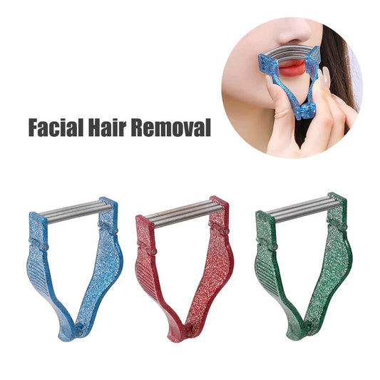 1PCS Facial Hair Remover Manual Face